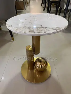 Modern Marble Top Side Table