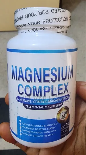 Magnesium Complex Maximum Absorption 8 . 1000mg 90 Tablets