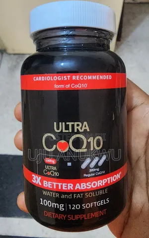 Ultra Coq10 3x Better Absorption 100mg 120 Soft Gel