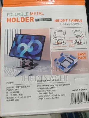 Foldable Metal Tablet Holder