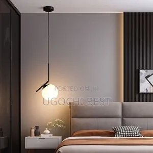 Single Black Dropping Pendant Lights