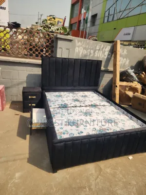 Standard Black 4.5by6 Bed Frame.
