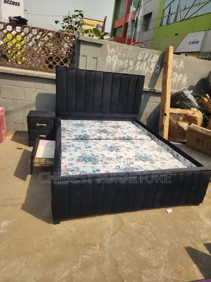 4.5by6 Upholstery Padded Bed Stand