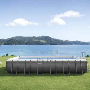 Ultra XTR Frame Pool Set With Sand Filter Pump Saltwater System
