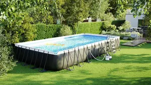 Size 32.0 X 16.0 X 4.33 Ft |Ultra XTR Rectangular Metal Frame Portable