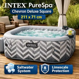 Intex Purespa Chevron Deluxe Square ⧄ 211 X 71 Cm