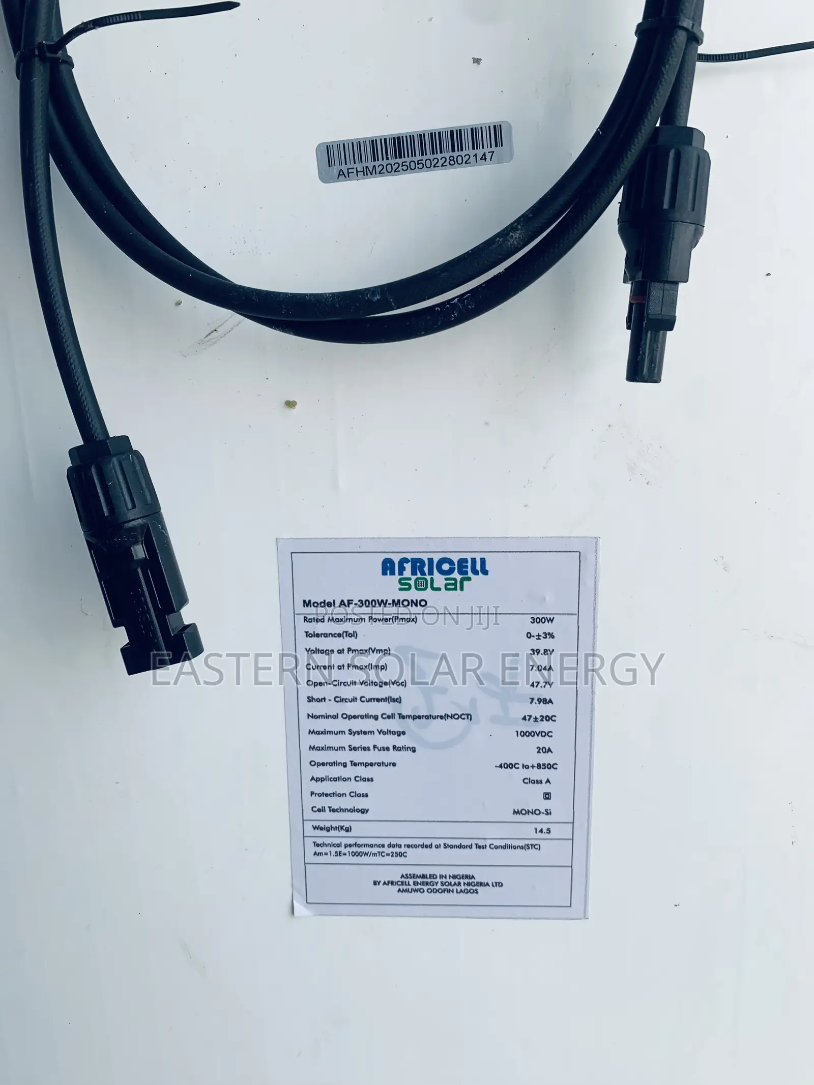 Africell Solar Panel