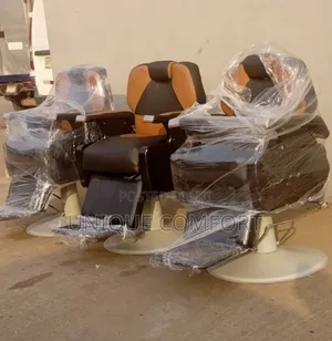 Imported Executive Salon Rolling Recliner Barber Chairs ( Each)