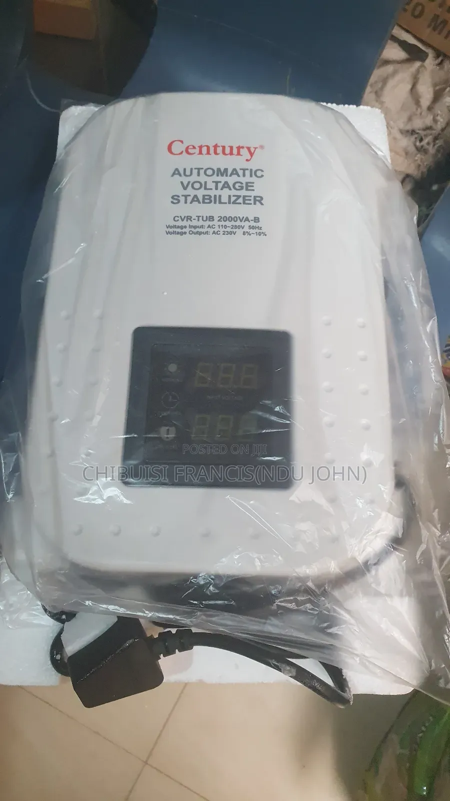 Automatic Voltage Stabilizer(Century)