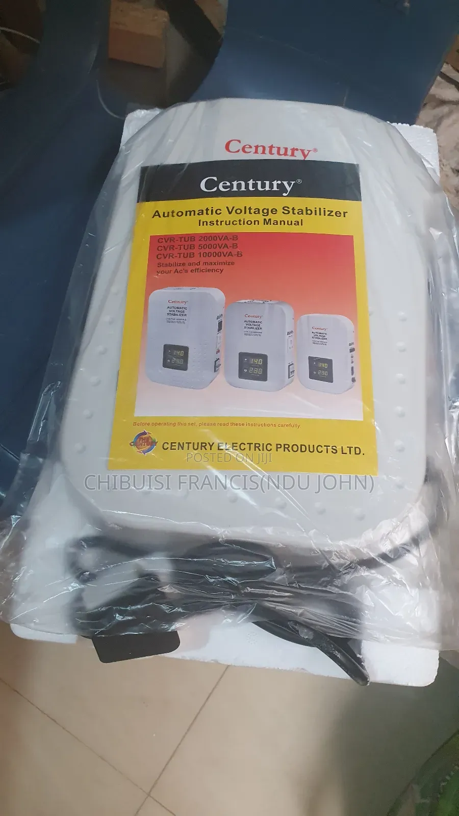 Automatic Voltage Stabilizer(Century)
