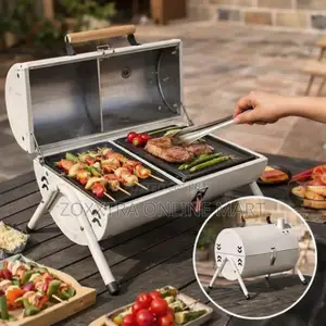 Windproof Outdoor Portable Charcoal Grill (Foldable Bbq)