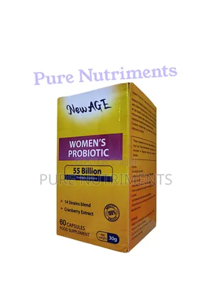 New Age Women Cranberry and Probiotics 55 Billion 60 Capsules