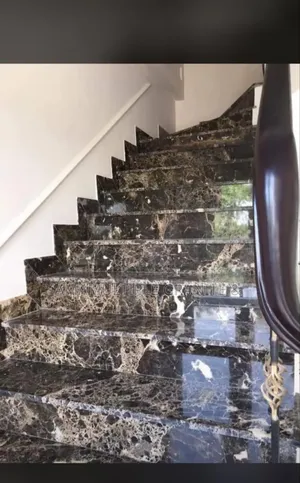 Italian Brown Marble Staircase