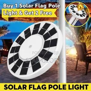 Buy 1 And Claim Your 2 Free Solar Flag Pole Lights Before They’Re Gone