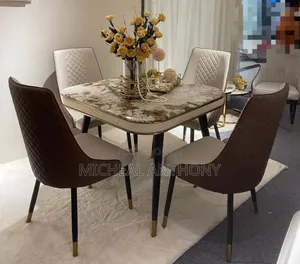 Marble Top Dining Table by Six