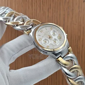 Michael Kors Two-Tone Twisted Chain Ladies Watch
