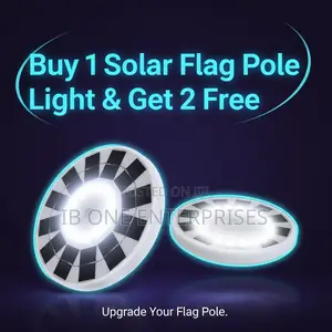 Buy 1 Solar Flag Pole Light and We’Ll Send 3 to Your Door