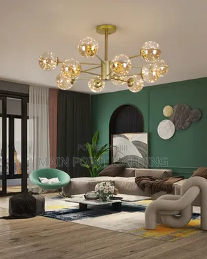 Modern Led Nordic Glass Chandelier