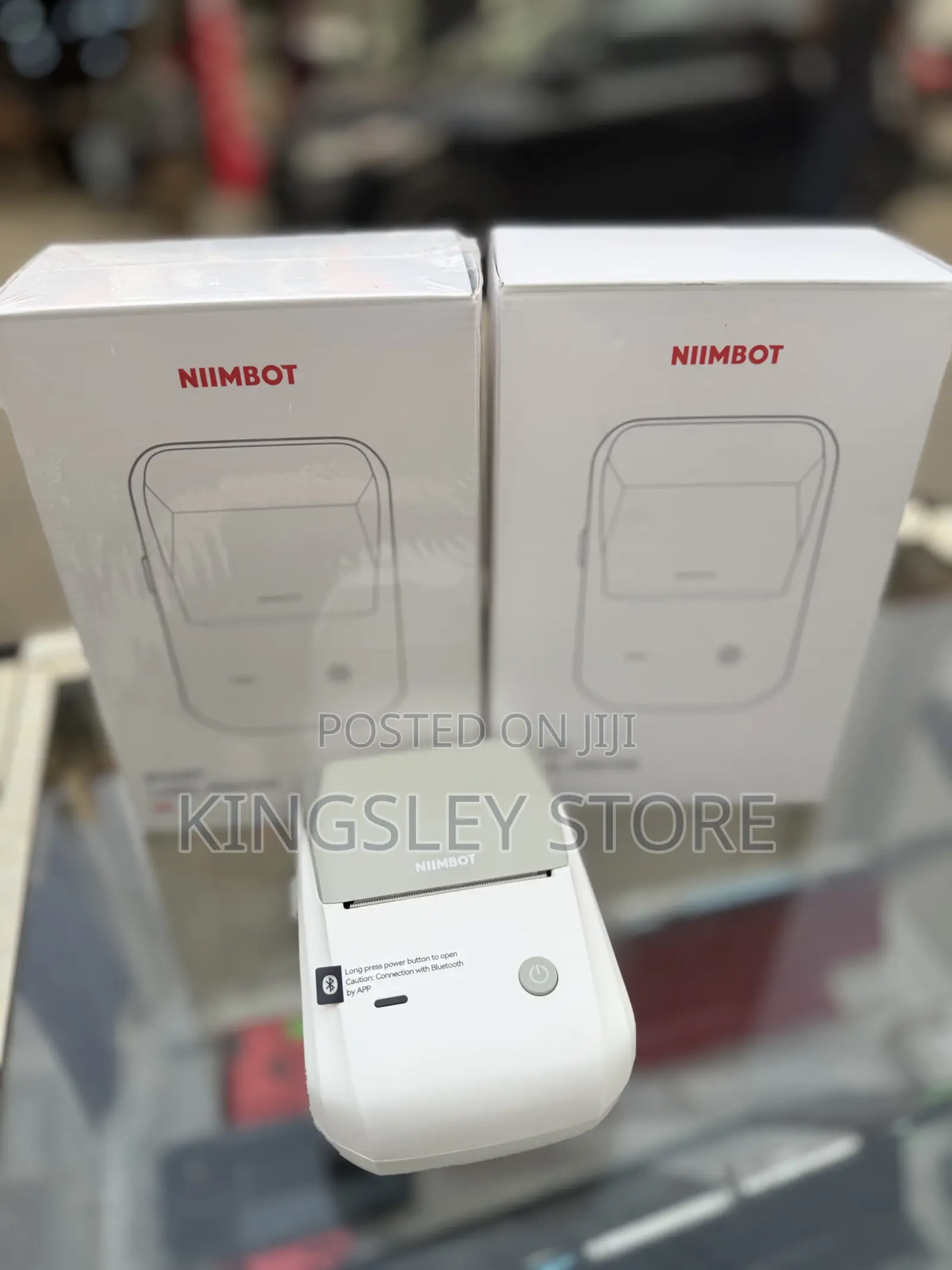Niimbot B1 Label Maker Machine, 2 Inch Bluetooth Thermal Label Printer
