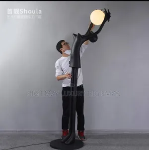 Human Sculpture Floor Lamp.