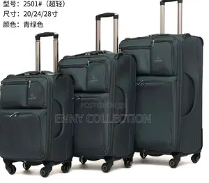 Solid Light Weight Set of 3 Fabric Box