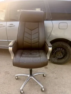 Imported Executive Office Leather Sofa Chair
