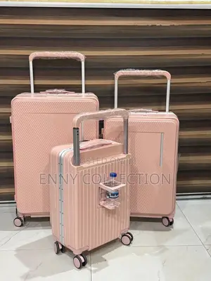Solid Luxury Set Of 3 Traveling Luggage