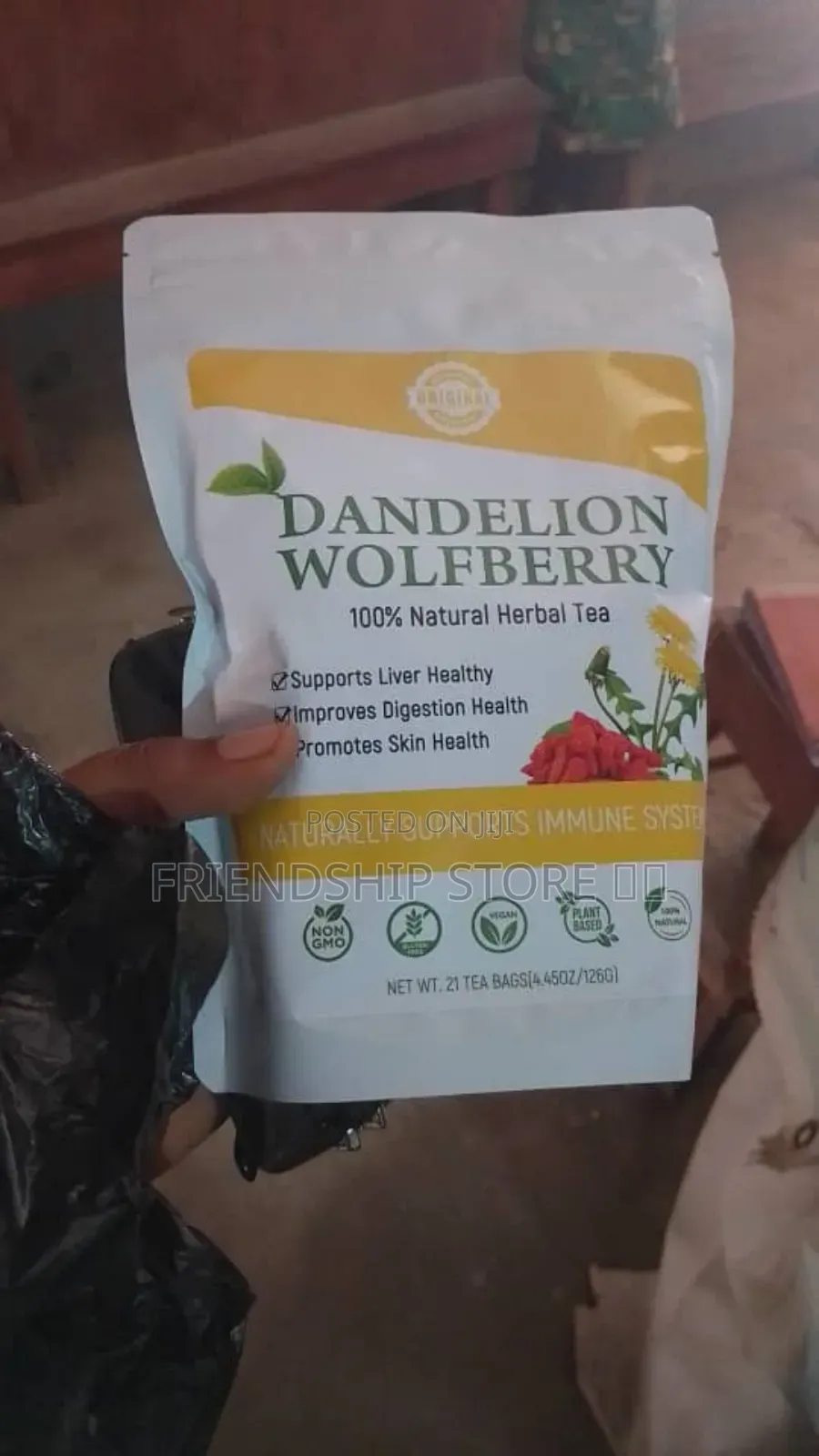 Dandelion Wolfberry Herbal Tea