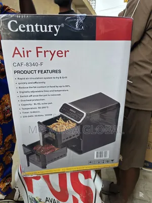 Century 6l+6l Family Size Air Fryer