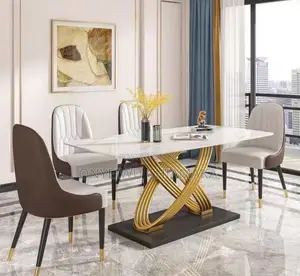 Modern Marble Dining Table Set - Luxury and Durable