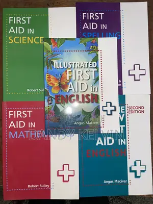 First Aid in English (Maths, Spelling, Science , English Illustrated)