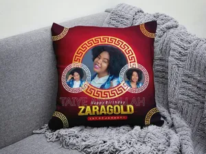 Customized Throw Pillow