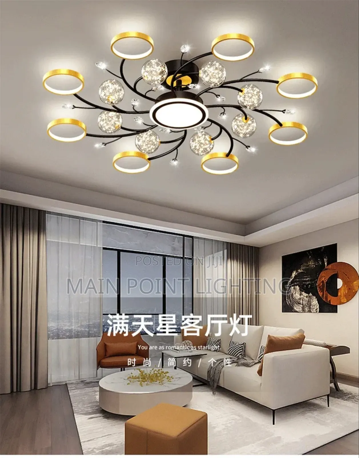 Modern Ceiling Chandelier Light