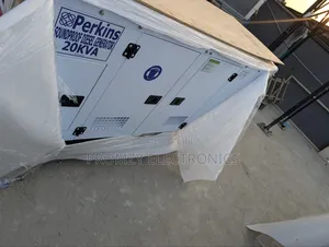 Brand New Perkins Diesel Soundproof Generator 20kva 2years Wty