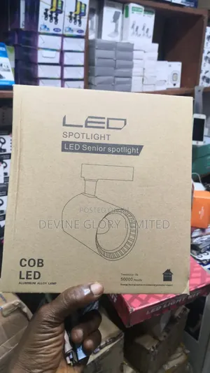 Cob Led Aluminum Alloy Spotlight – Energy-Saving Track Light
