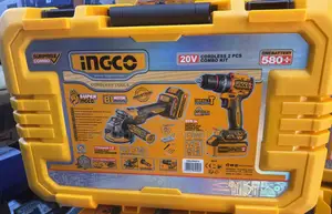 Ingco 20v Cordless 2-piece Combo Kit