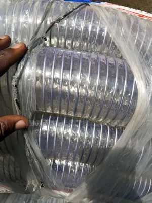4" Quality Transparent Steel Wire Suction Hose,Good for Petrol,Oil,Etc