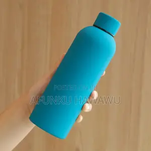 Matte Stainless Coated Vacuum Flask Without Rope