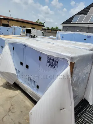 80kva Brand New Perkins Diesel Soundproof Generator 2years Wty