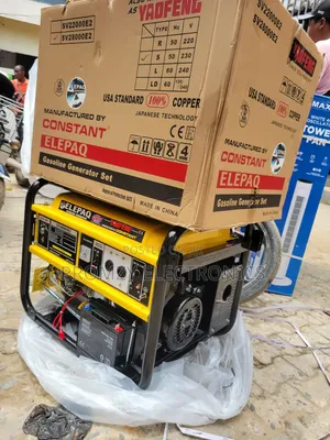 (12.5kva)Elepaq Constant Petrol Gen Model Sv28000e2 100%Copper Coil