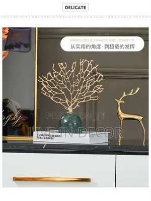 Golden Coral in Marble