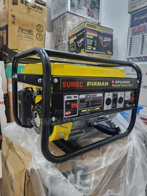 3.5kva Sumec Firman Petrol Gen Model Spg4000m 100% Copper Coil