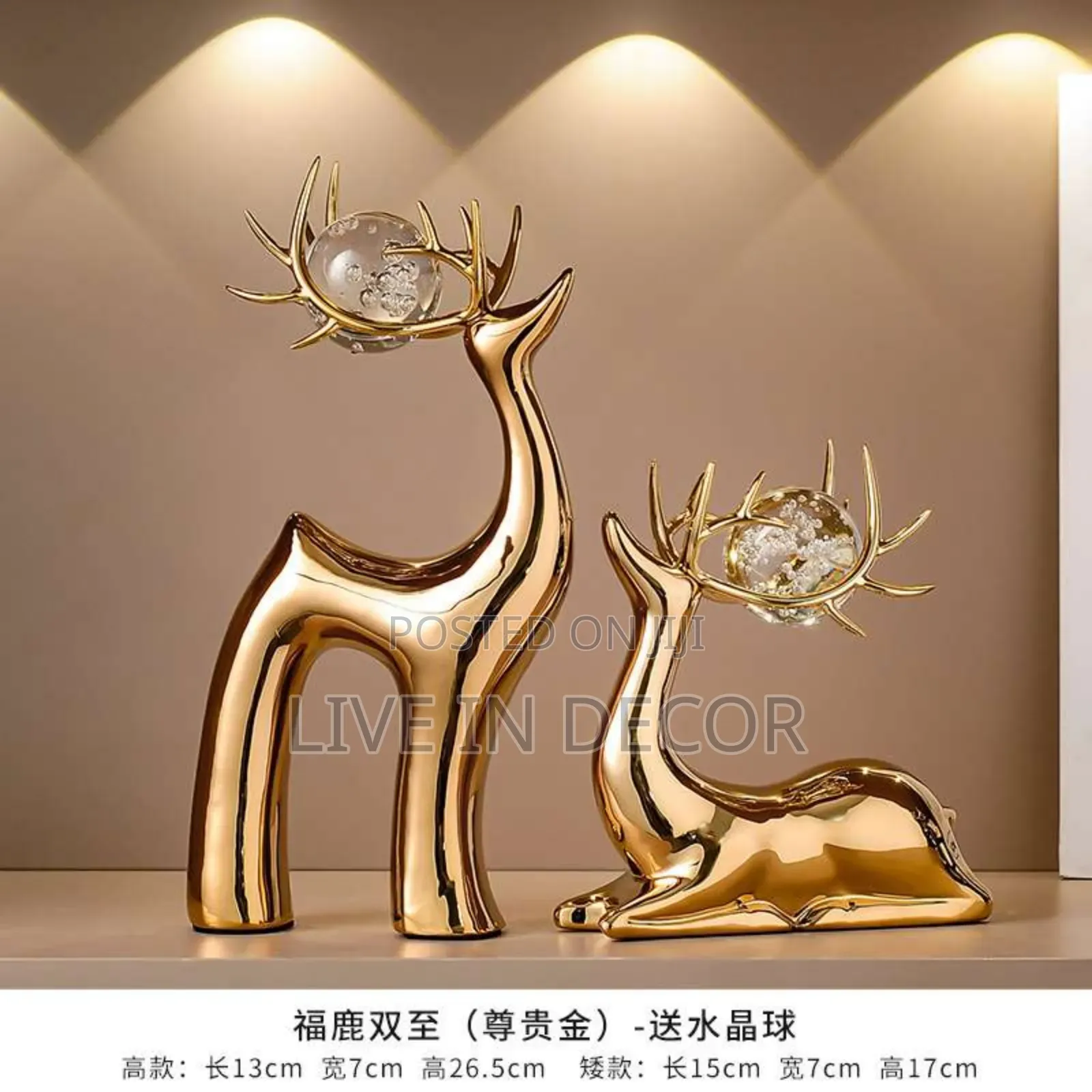 Deers Without Crystals