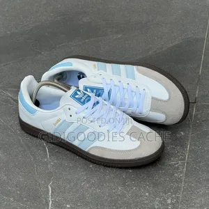 Samba Og Adidas Sneakers With Red/Blue Stripes 38-45