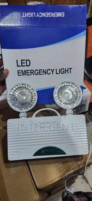Led Emergency Light Double Head