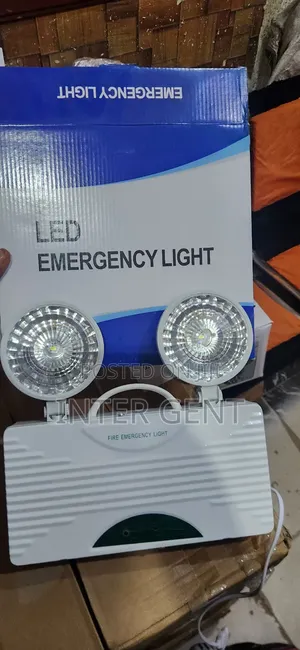 Led Emergency Light Double Head