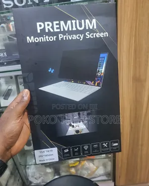 Premium Monitor Privacy Screen".