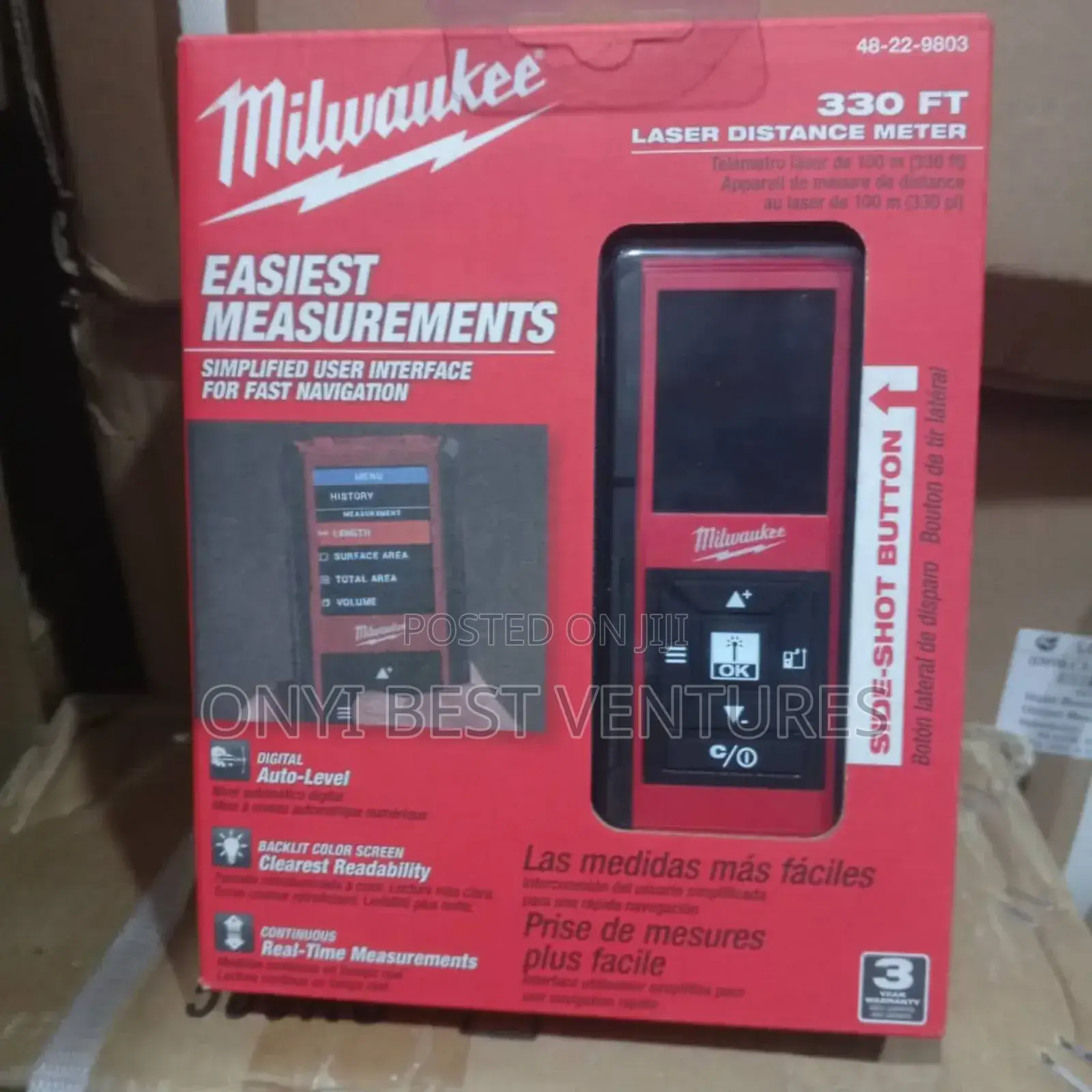 Milwaukee 330 Ft Laser Distance Meter