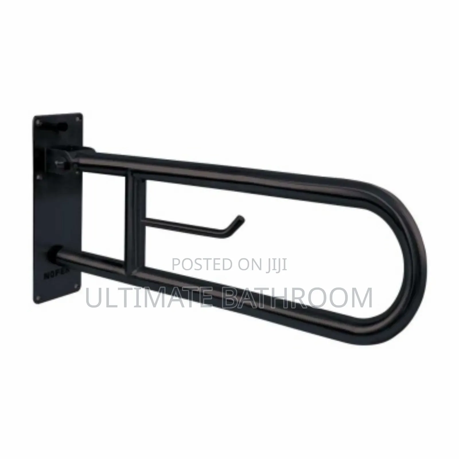 Black Foldable Support Handle Rail