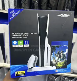 New Ps5 Multifunctional Charging Cooling Stand